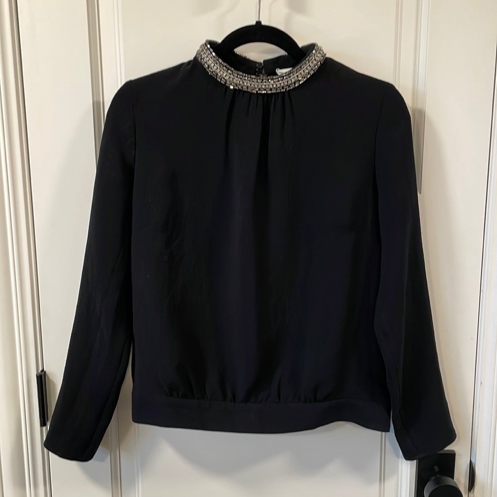 Ba&sh rhinestone neck top